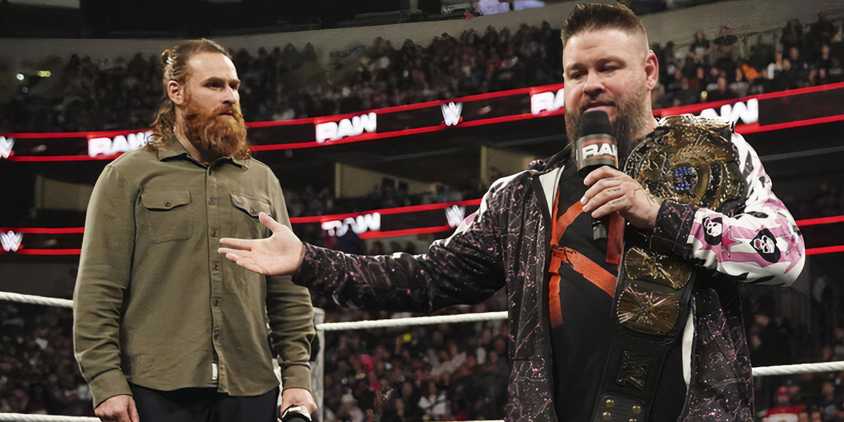 Kevin Owens and Sami Zayn on WWE Raw Feb 20 