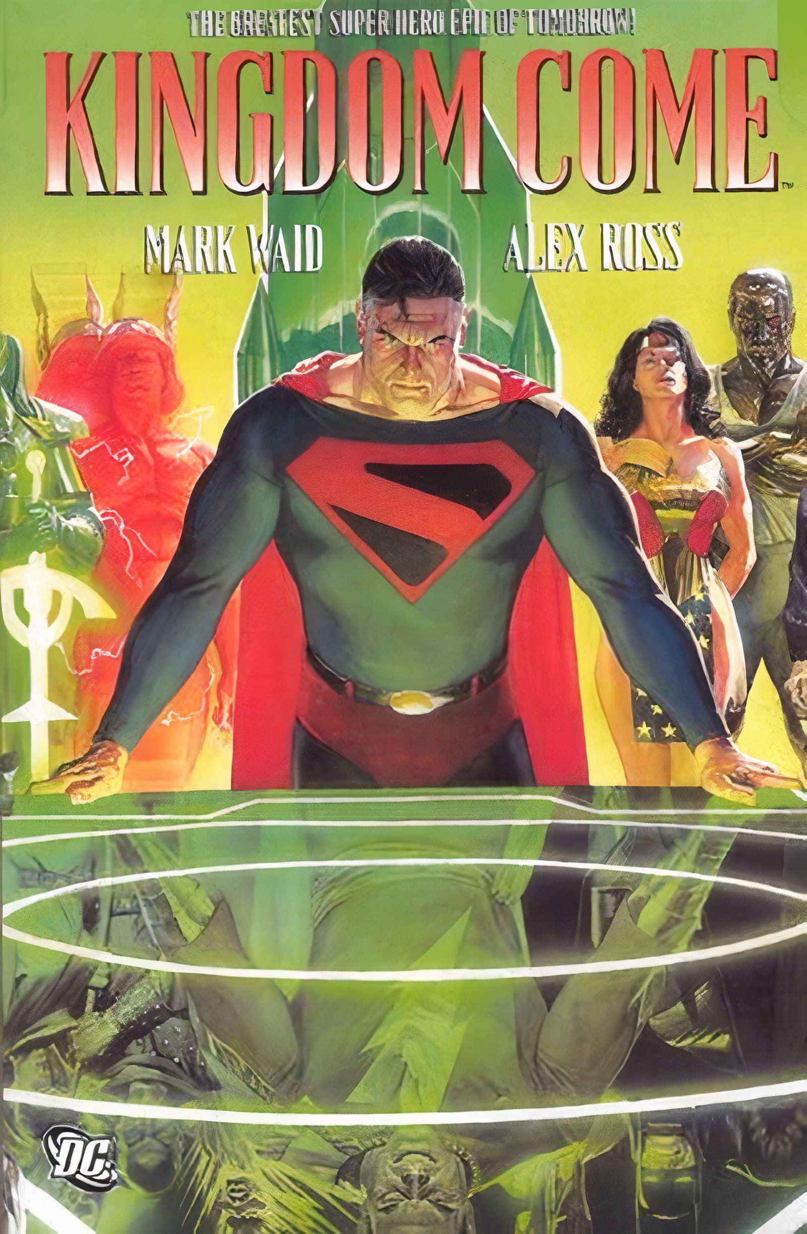 Kingdom Come 2nd printing cover are Mark Waid