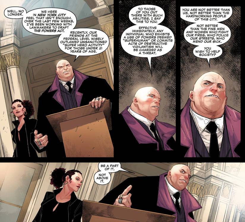 Kingpin Outlaws Superheroes Marvel