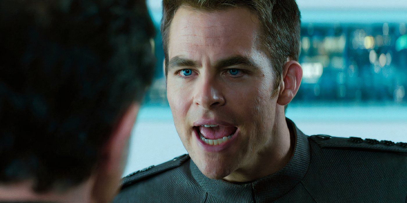 Kirk telling at Pike in Star Trek Into Darkness