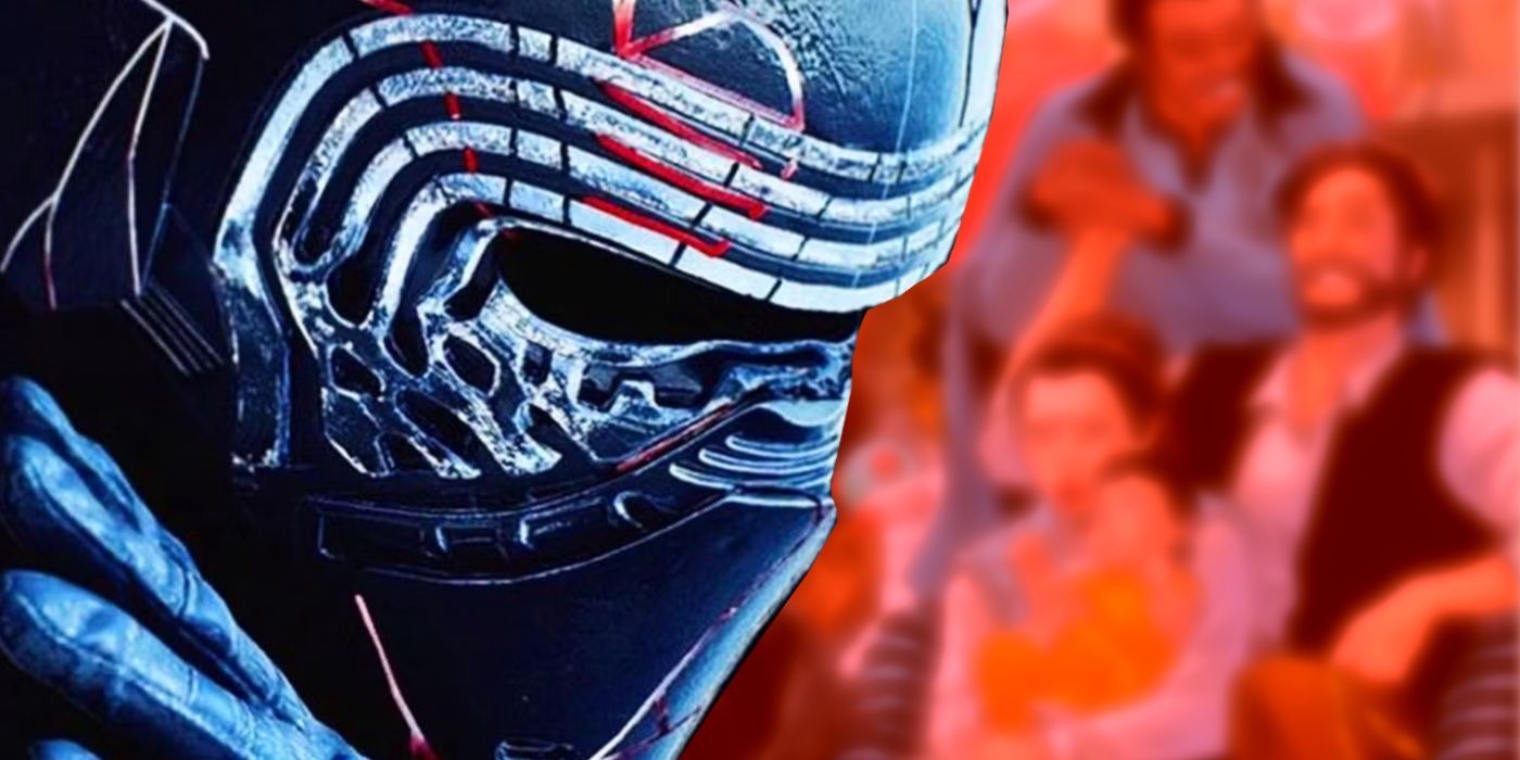 kylo-ren-mask-and-ben-solo-birth-custom-star-wars-image Star Wars provoca o empate de Kylo Ren para pedir 66, montando um "espelho" para Darth Vader