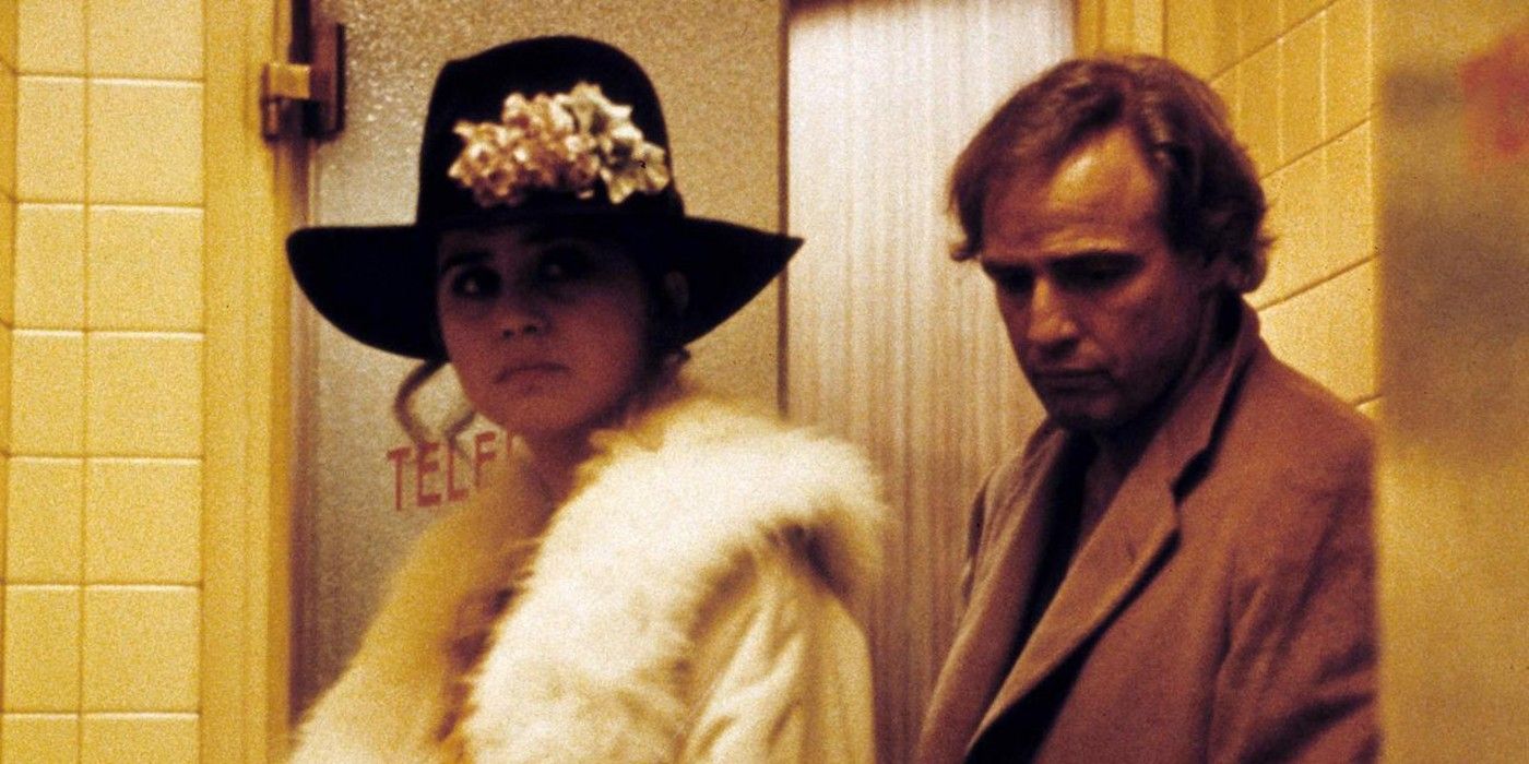 Marlon Brando and Maria Schneider in Last Tango in Paris
