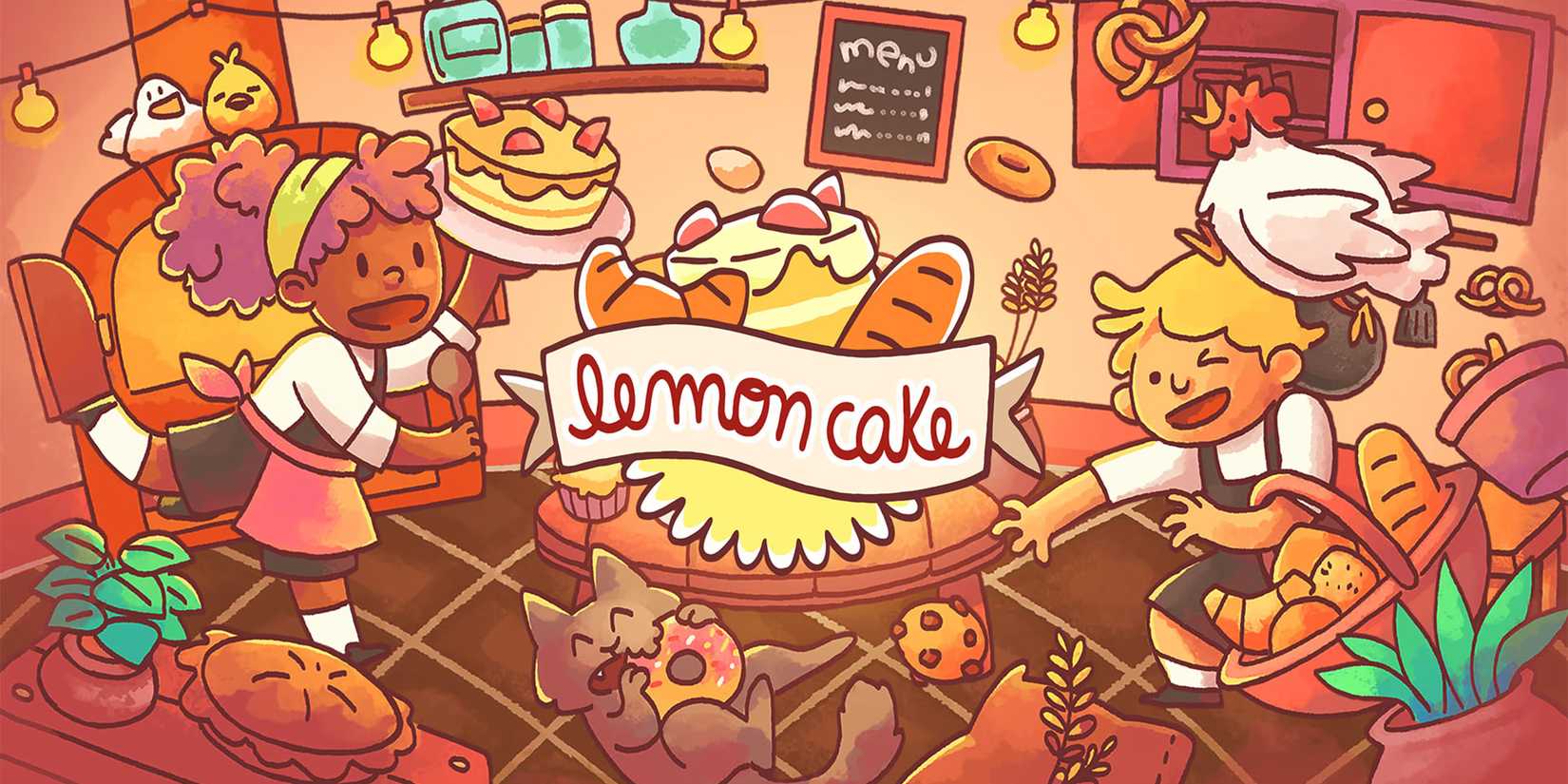 Lemon Cake title art.