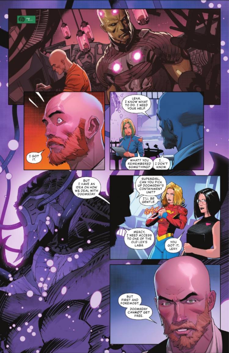 Lex Luthor Comes Up With An Idea To Defeat Doomsday
