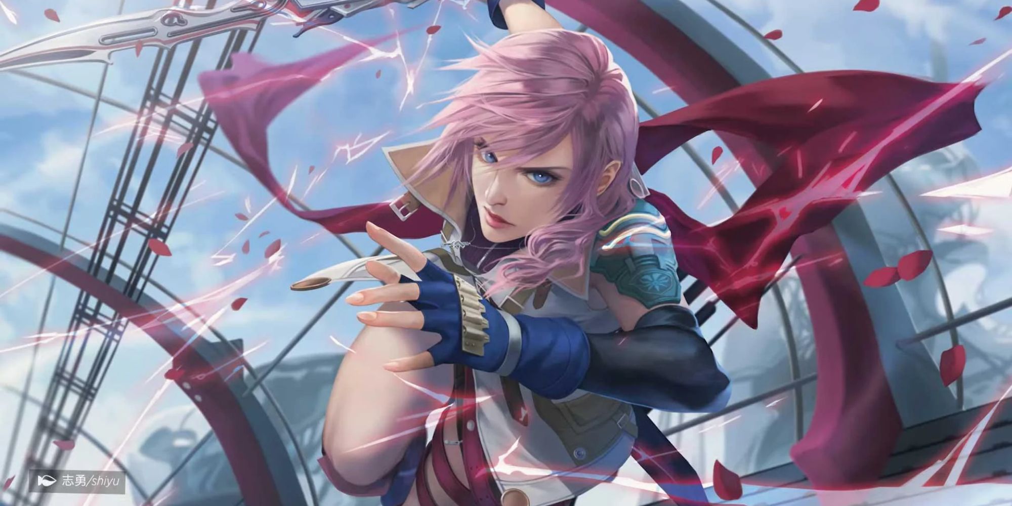 Lightning Art dari Final Fantasy Magic The Gathering Set.