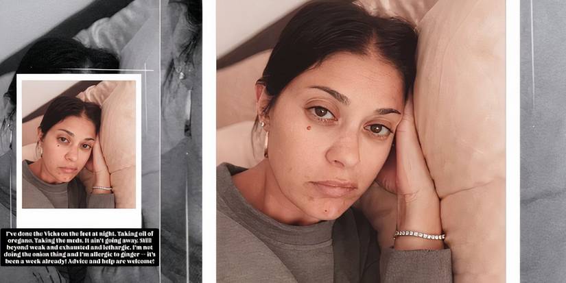 Loren Brovarnik from 90 Day Fiance Happily Ever After Instagram story health concern