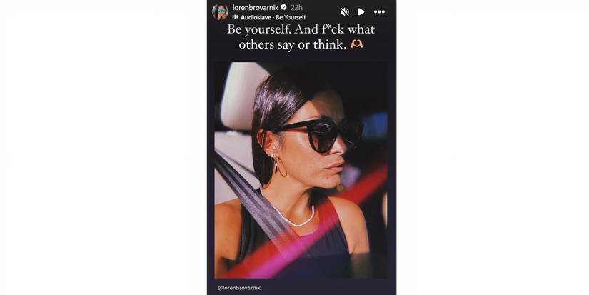 Loren Brovarnik in 90 Day Fiance on Instagram Stories