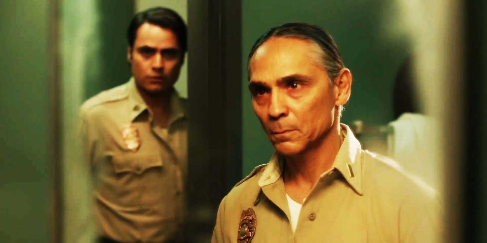 Lt Joe Leaphorn (Zahn McClarnon) in Dark Winds season 3, looking ahead