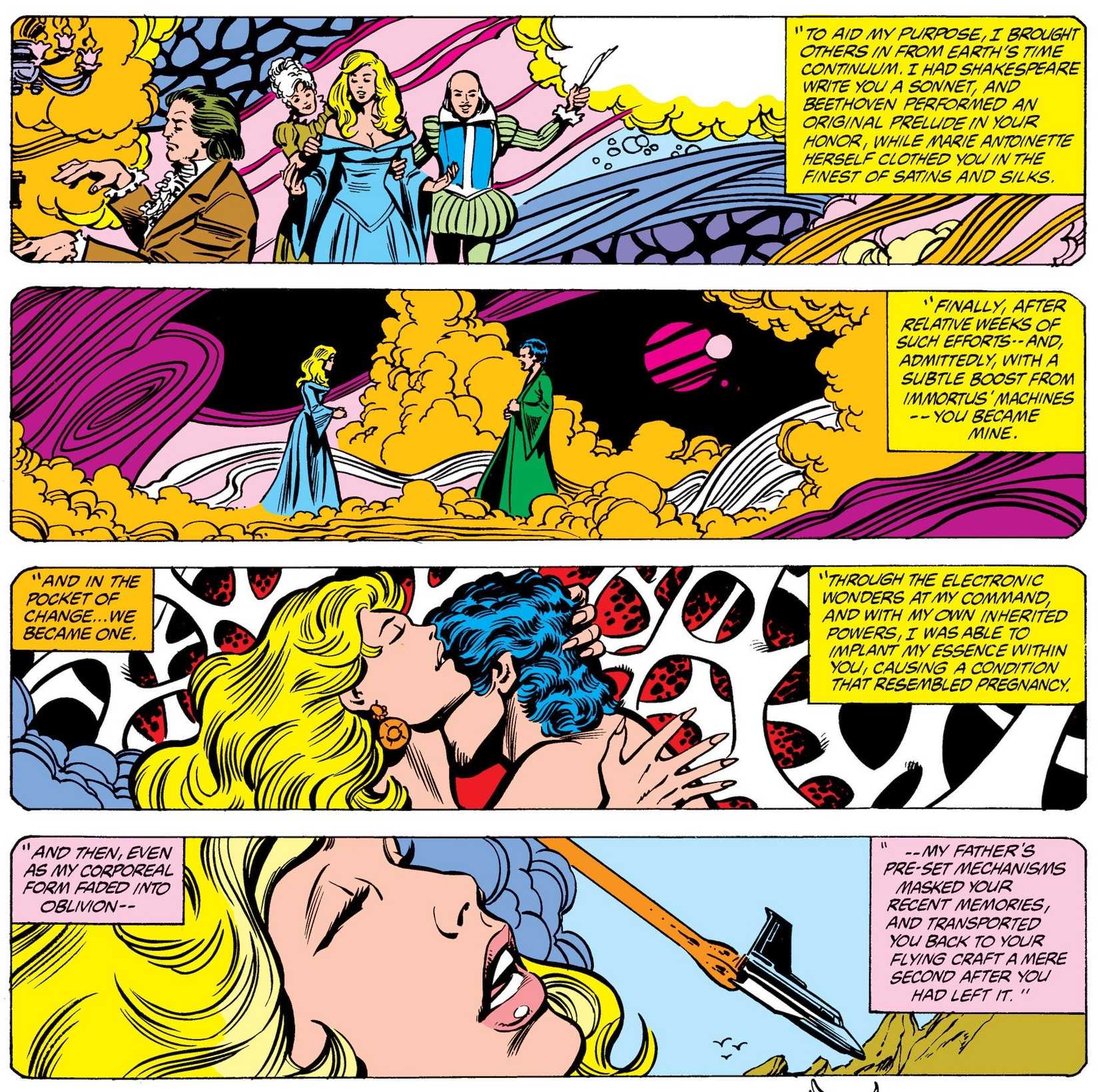 Marcus reveals his origins with Carol Danvers