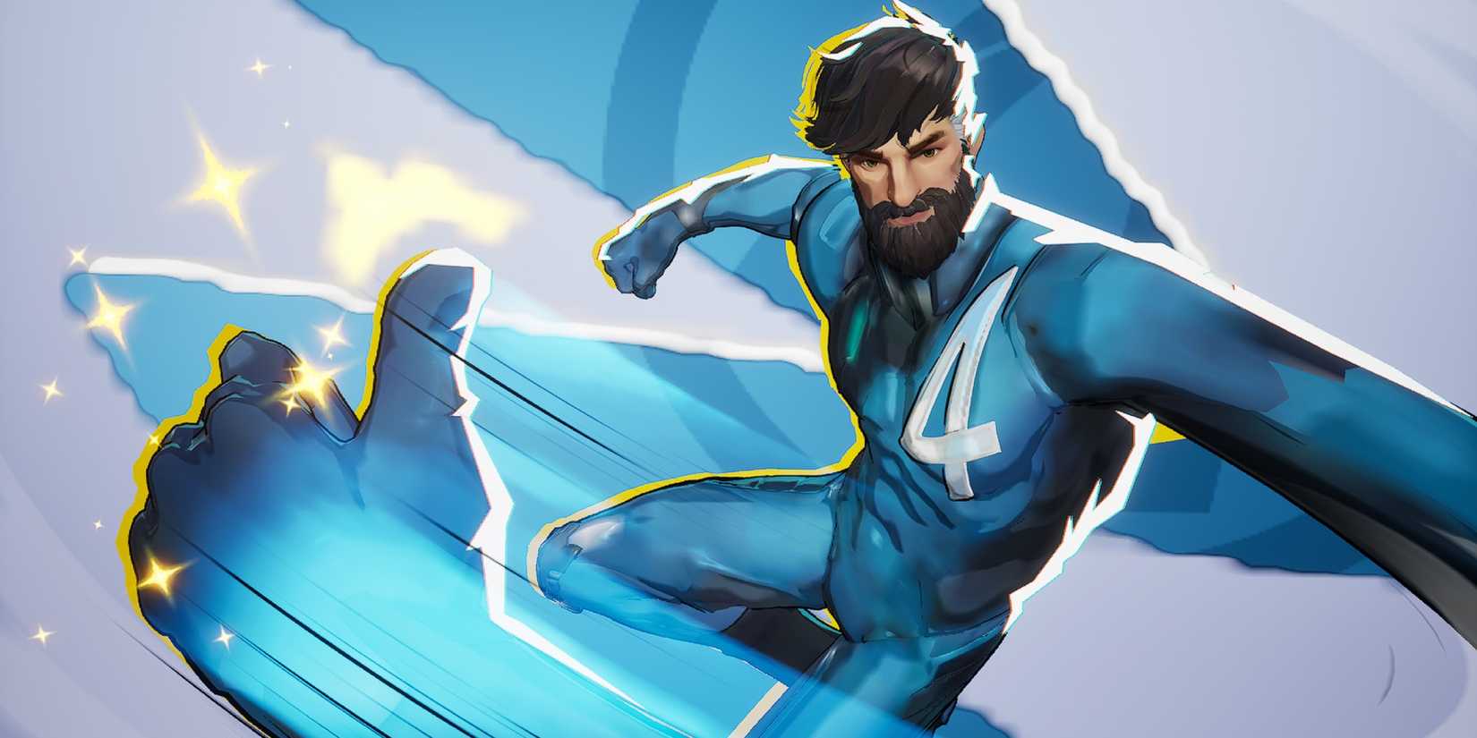 Marvel Rivals Fantastic Four Mr Fantastic thumbs up.
