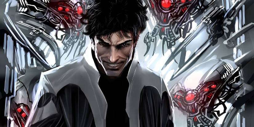 Maximus smiling eerily at the reader.