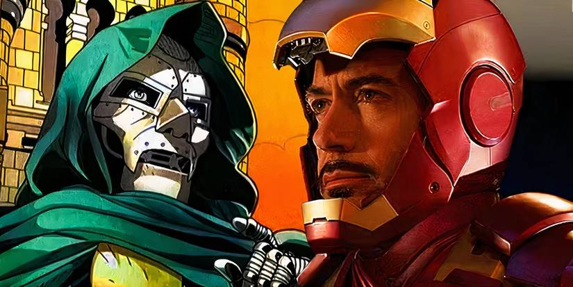 Marvel Comics' Doctor Doom and MCU's Iron Man.