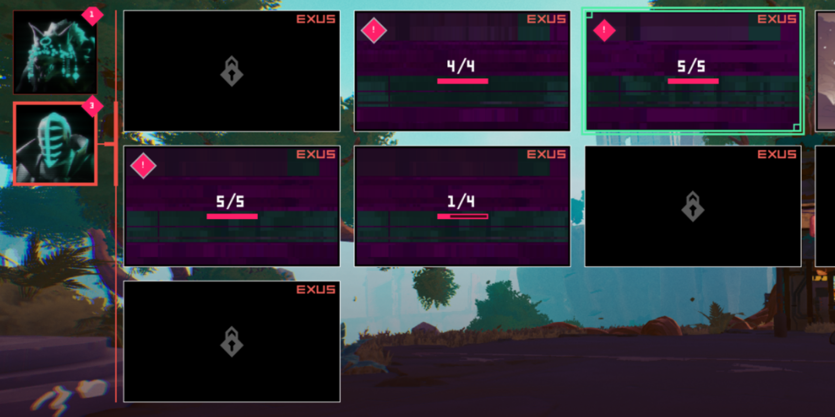 Memory Decoding screen in Hyper light breaker