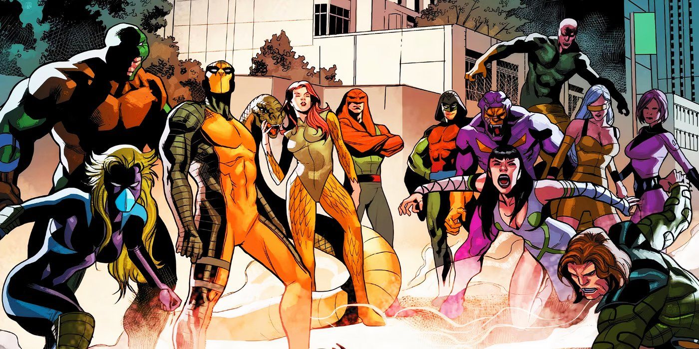 Serpent Society in Marvel comics.