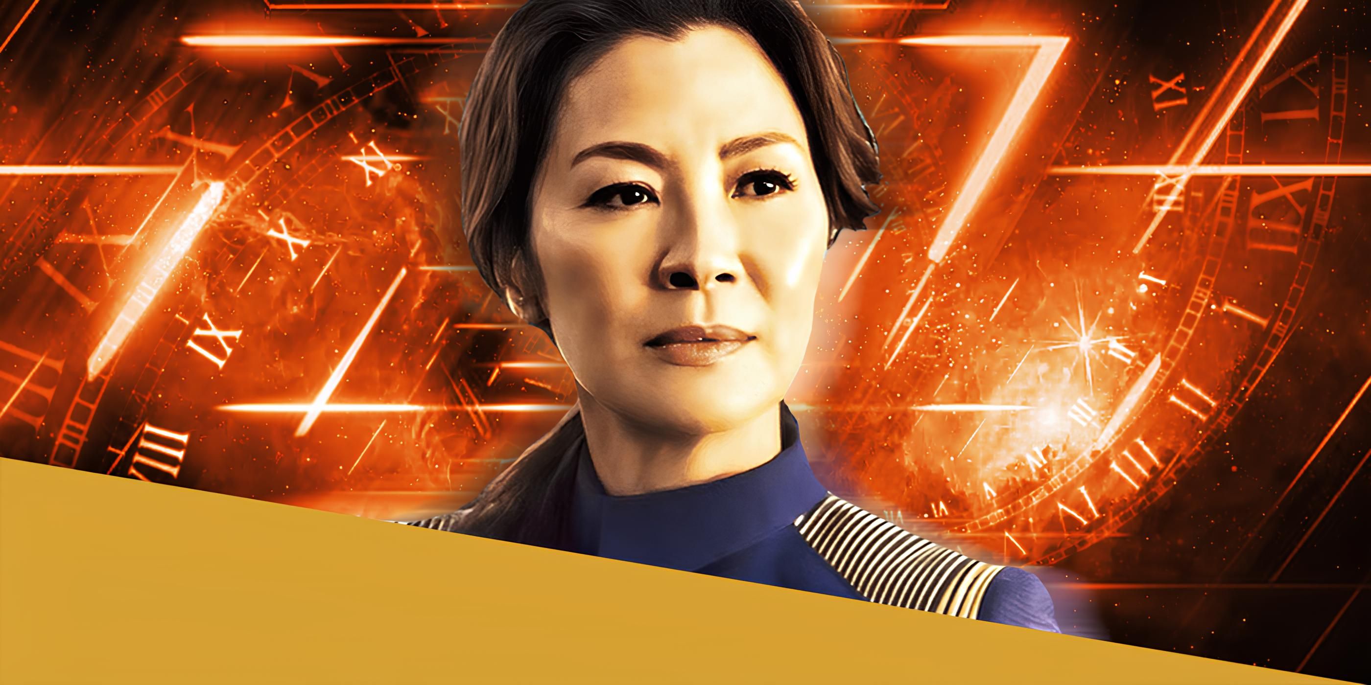 Michelle Yeoh in Star Trek Section 31 In Front of A Time Warp