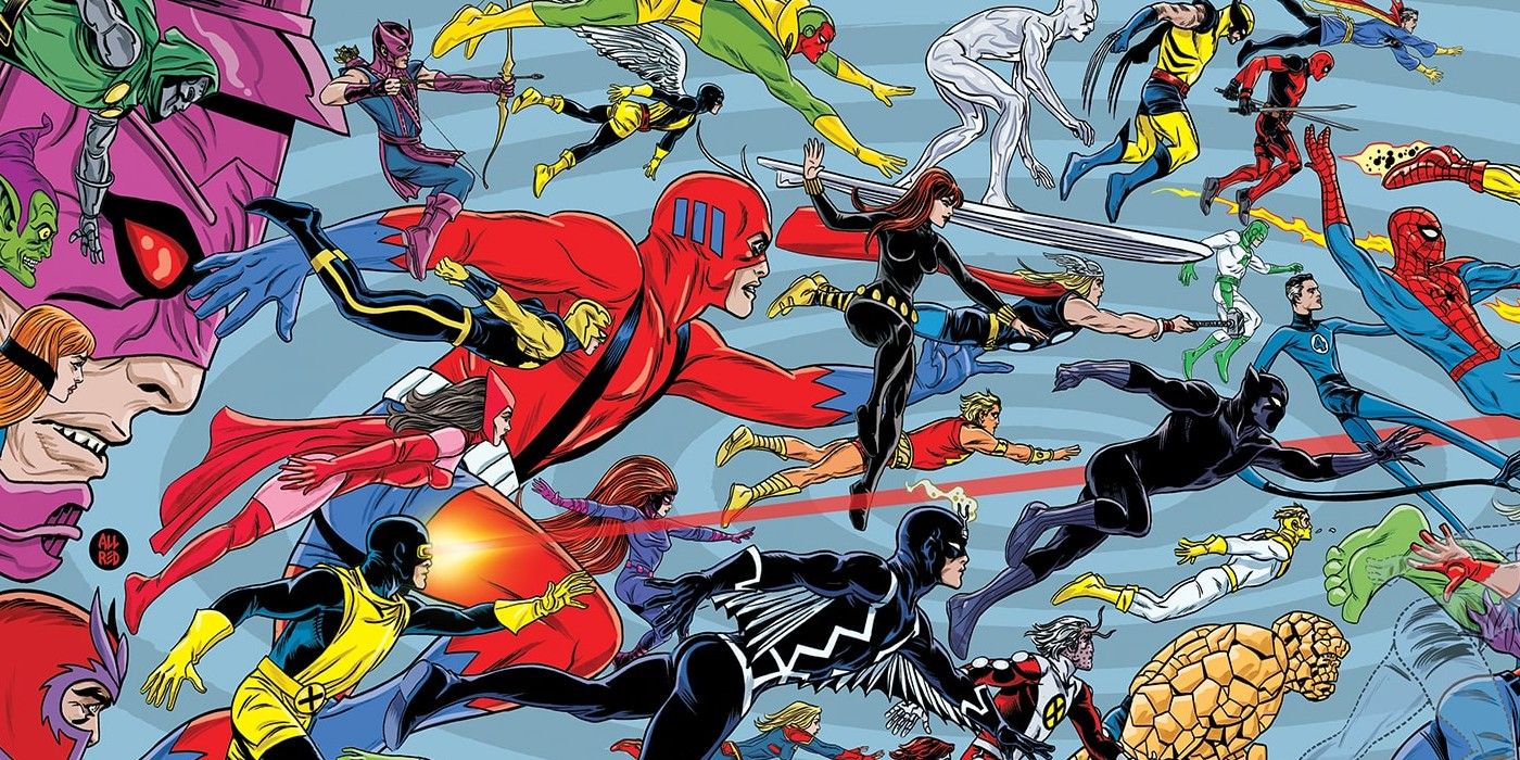 mike allred marvel heroes