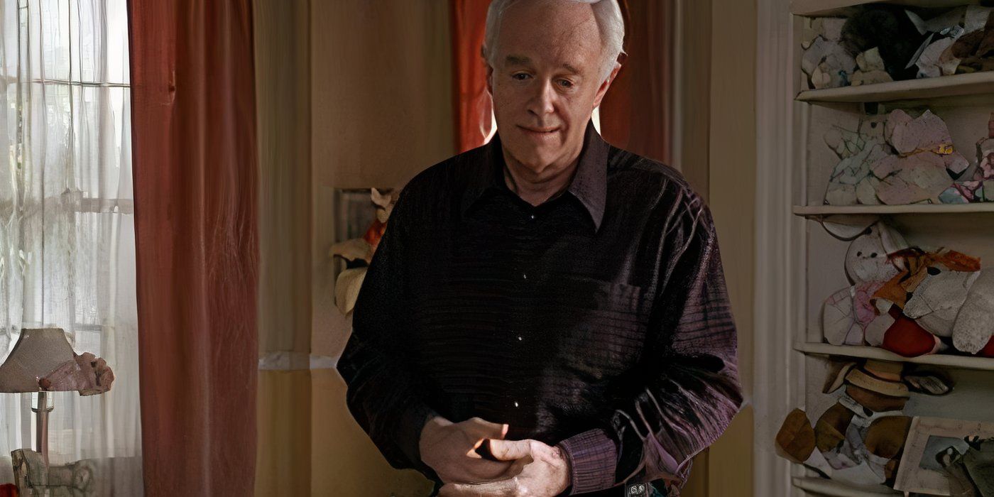 Mike Farrell As Jim Hansen looking concerned in Providence-1