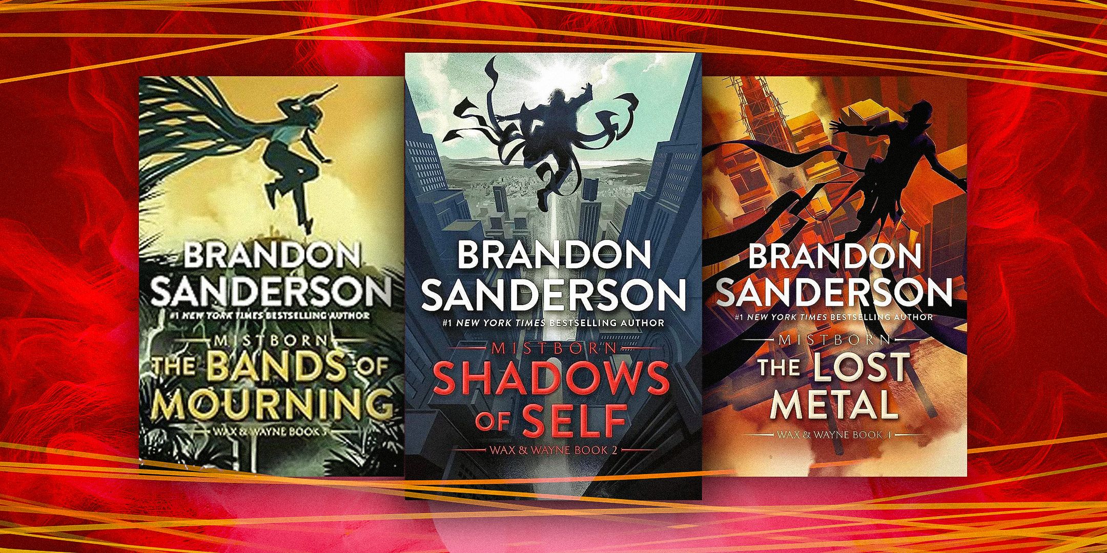 Capas de livros de Mistborn