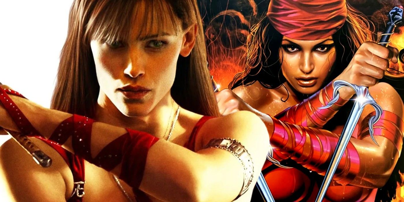 movie and comic elektra