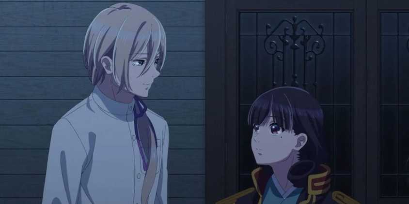 My Happy Marriage - Miyo and Kiyoka stare lovingly at each other