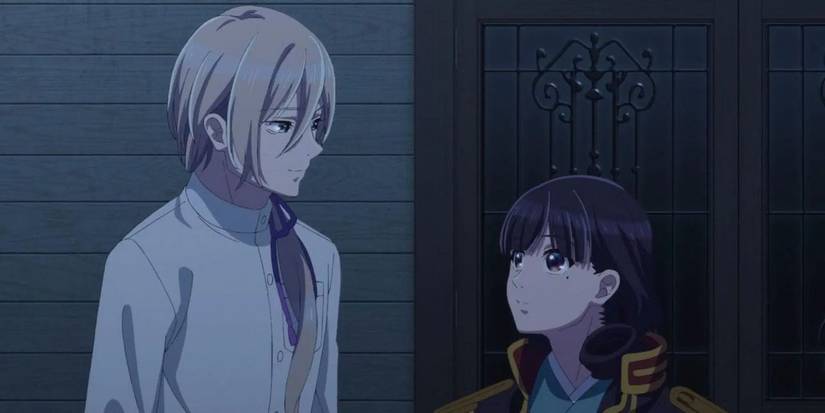 My Happy Marriage - Miyo and Kiyoka stare lovingly at each other