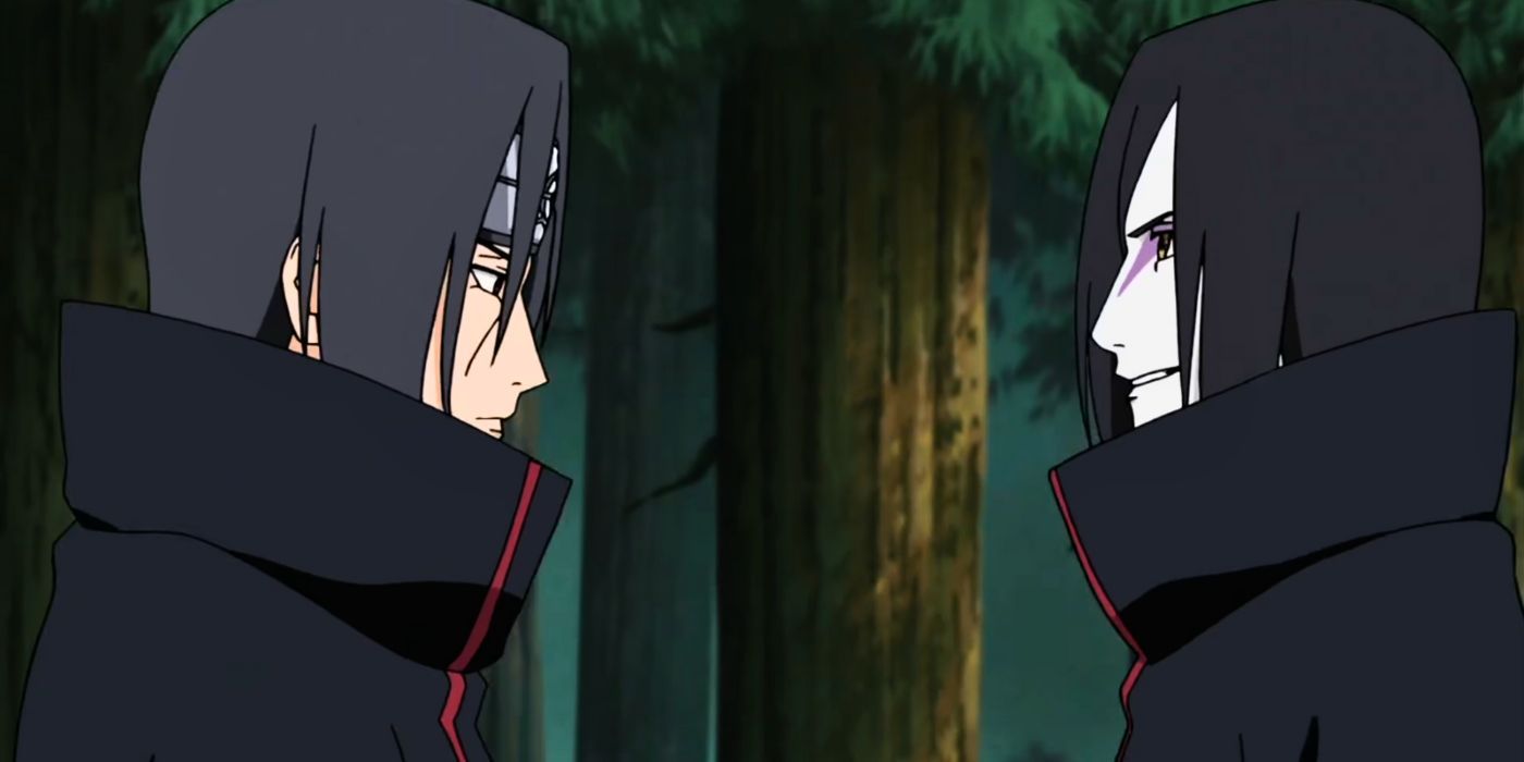 Itachi vs Orochimaru in Naruto Shippuden