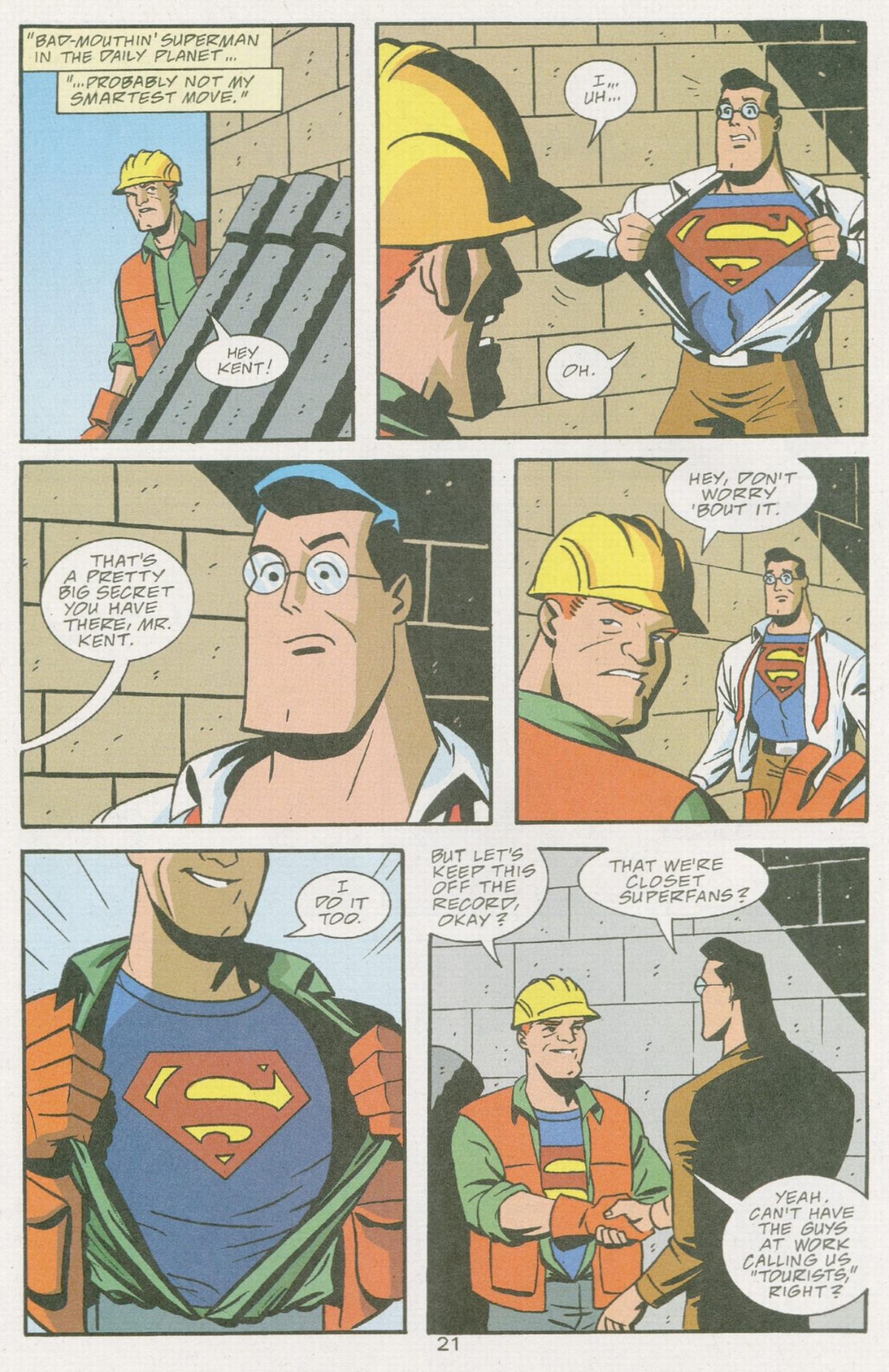  No One Believes That Clark Kent Is Superman