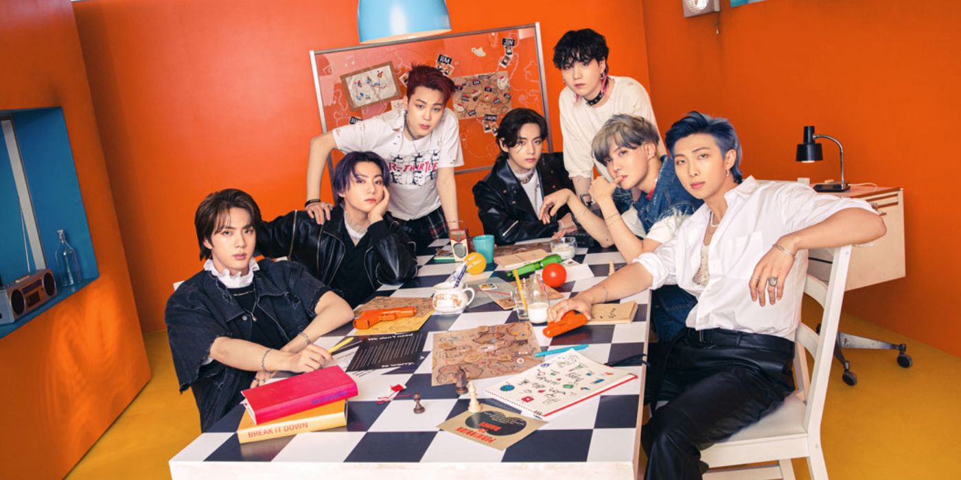 Official promotion BTS group shot for the song Butter