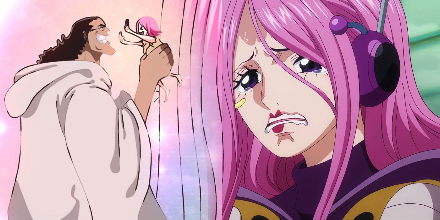 Bonney Crying and Kuma Holding Bonney as a Child