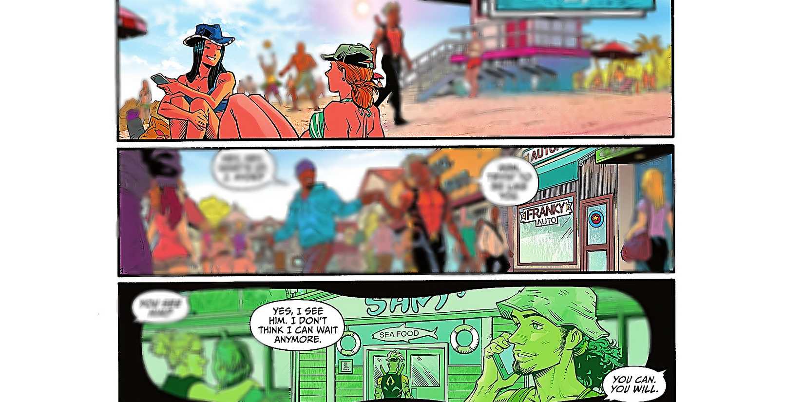 One Piece Easter Eggs in Aquaman The Becoming