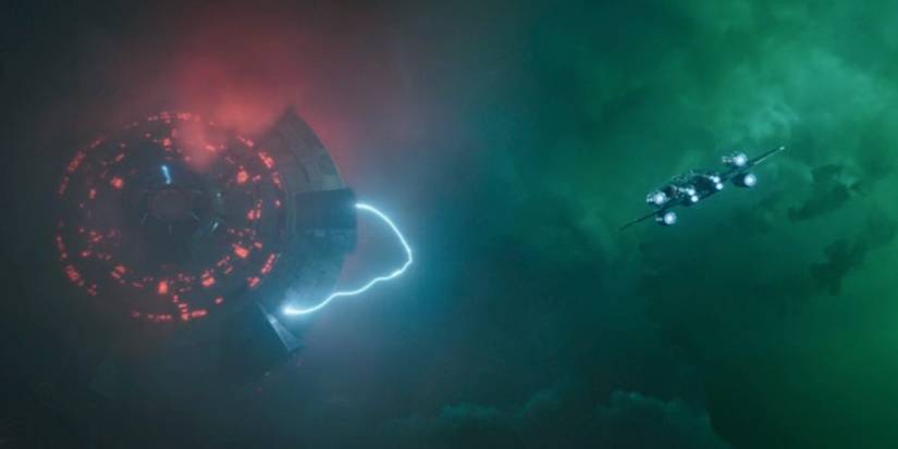 Onyx Cinder Flying Through At Atiin Defense Grid
