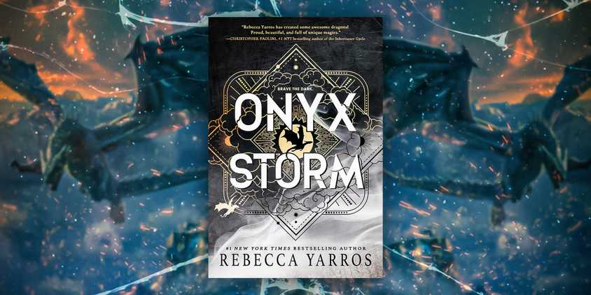 Cover of Onyx Storm by Rebecca Yarros