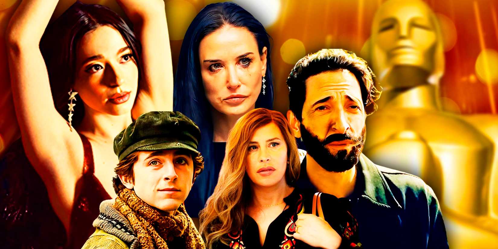 Oscars 2025 Best Director Nominees - Emilia Perez, The Brutalist, A Complete Unknown, Anora, and The Substance-1