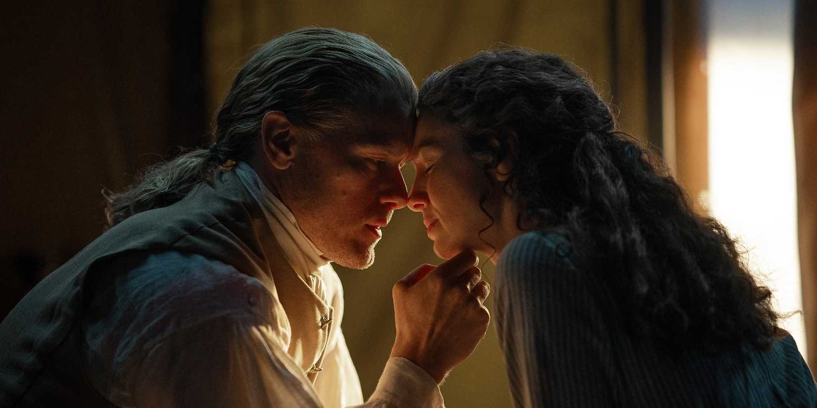 Jamie and Claire in Outlander season 7 episode 15