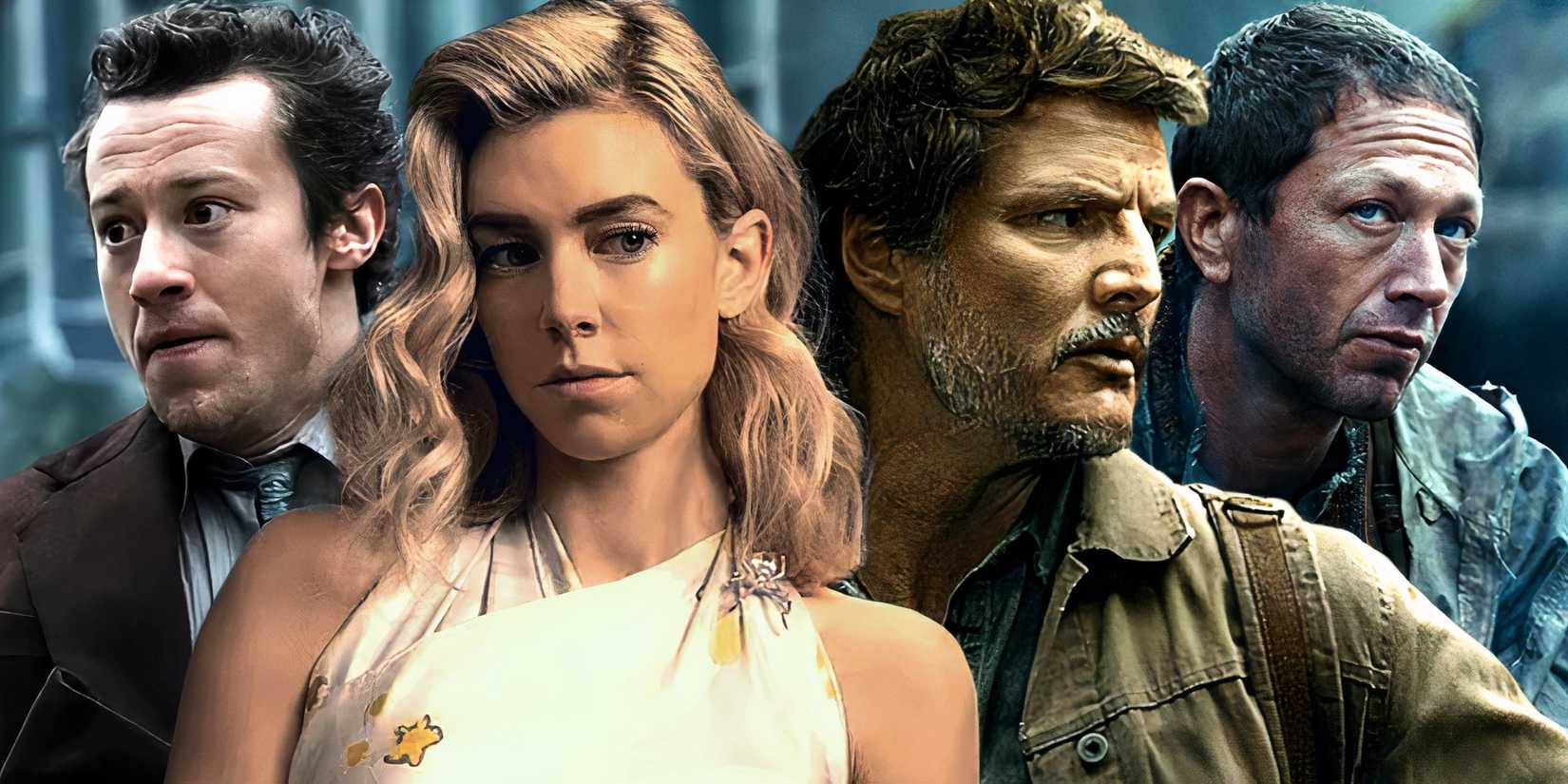 Pedro Pascal, Vanessa Kirby, Joseph Quinn, and Ebon Moss-Bachrach in roles previous to Marvel's The Fantastic Four_ First Steps