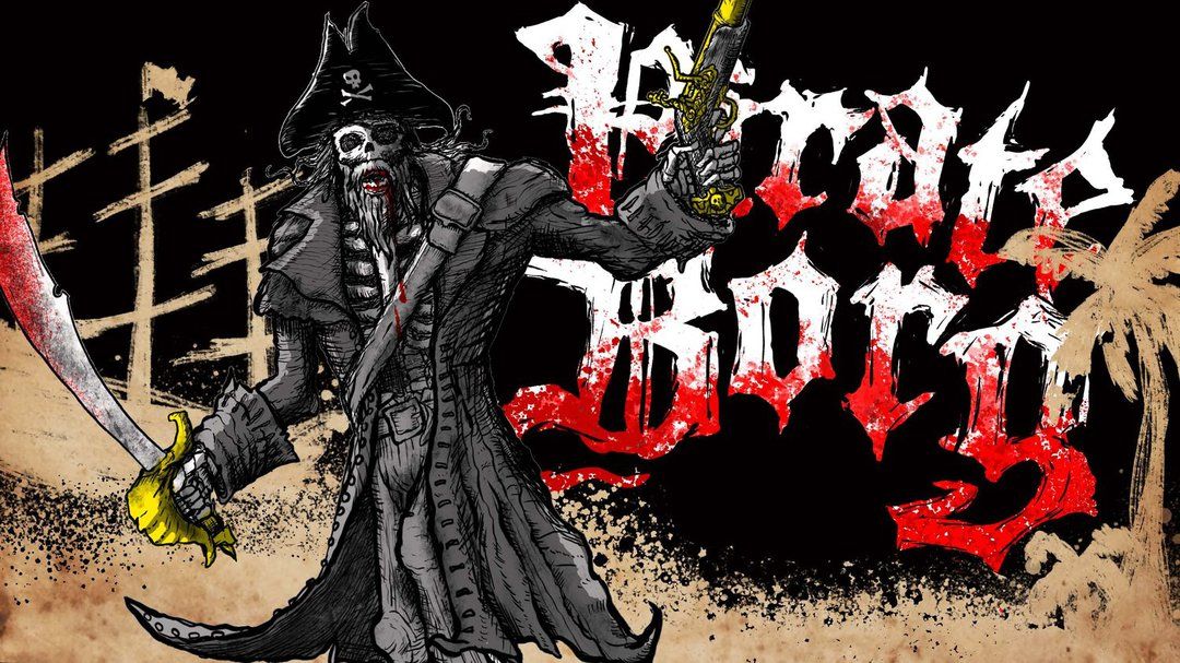 Pirate Borg cover image featuring a skeletal pirate captain