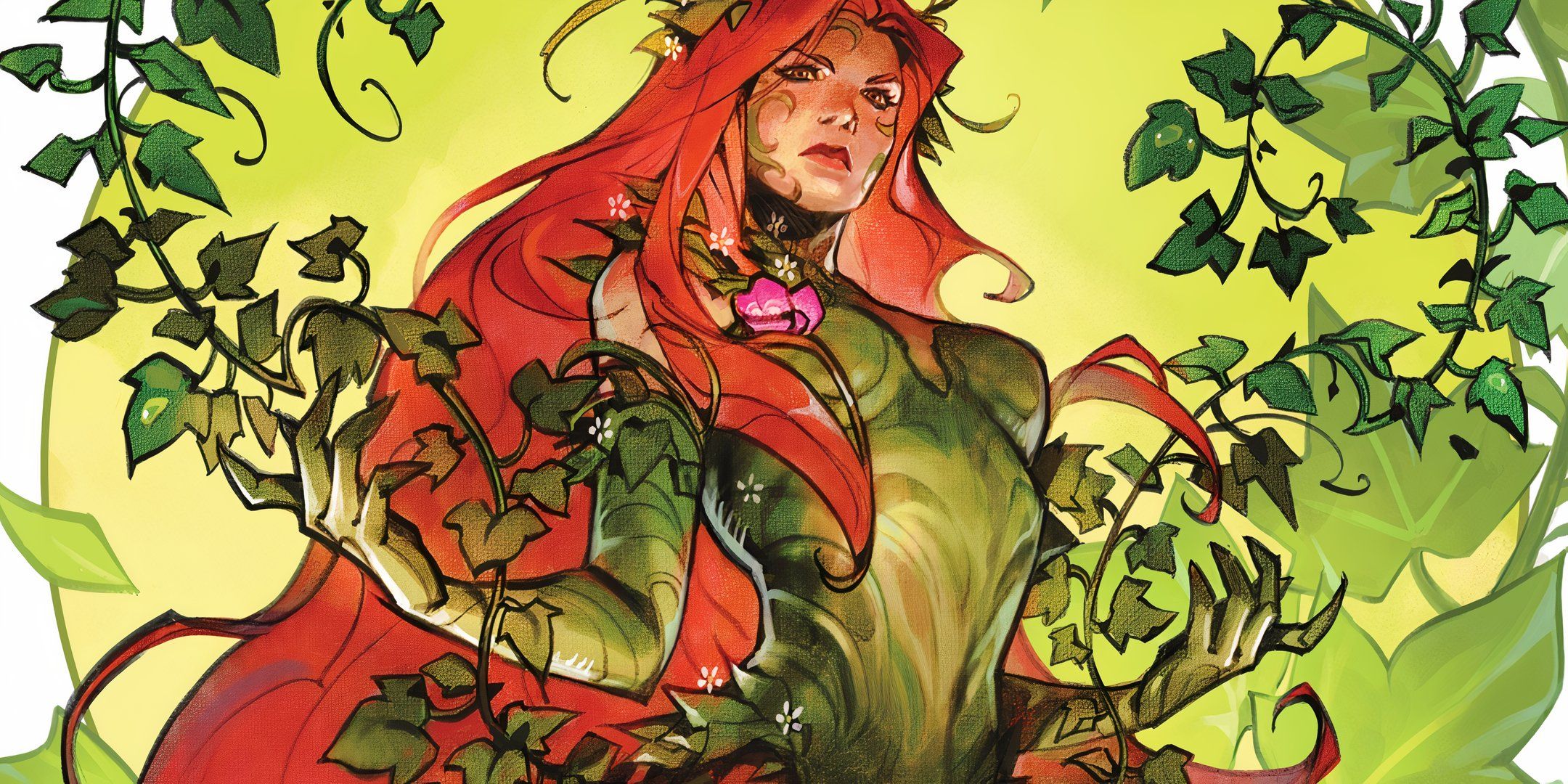 Poison Ivy Dikelilingi oleh Tanaman Merambat DC