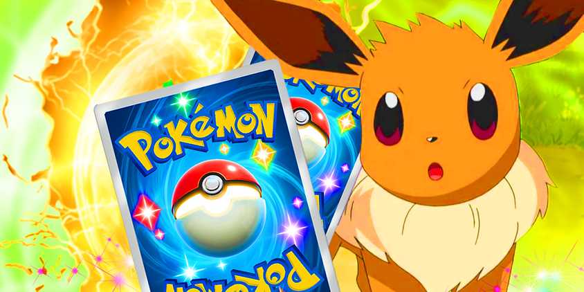 Pokémon TCG Pocket cards with shocked eevee