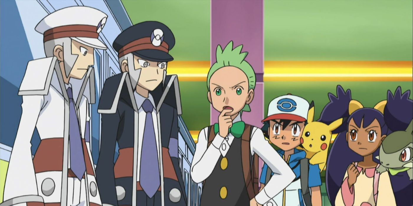 Ash, Cilan, and Iris meet Ingo and Emmet, the subway bosses.