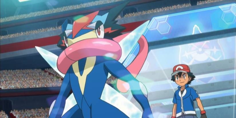 Ash and his Ash-Greninja.