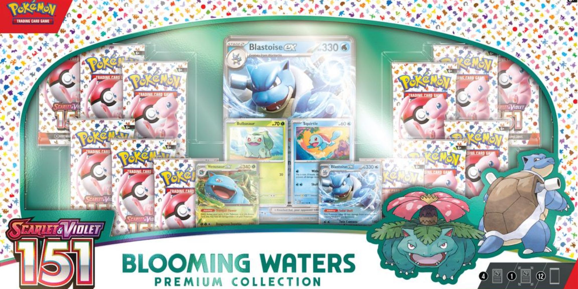 Pokemon TCG Blooming Waters Premium Collection Box