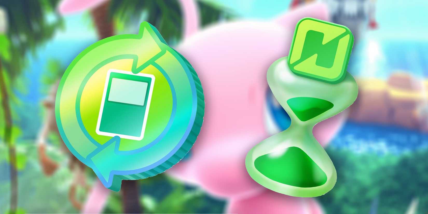 Pokémon TCG Pocket Trade Token & Hourglass