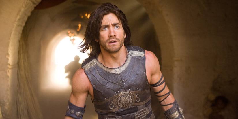 Jake Gyllenhaal looking shocked in Prince of Persia: The Sands of Time