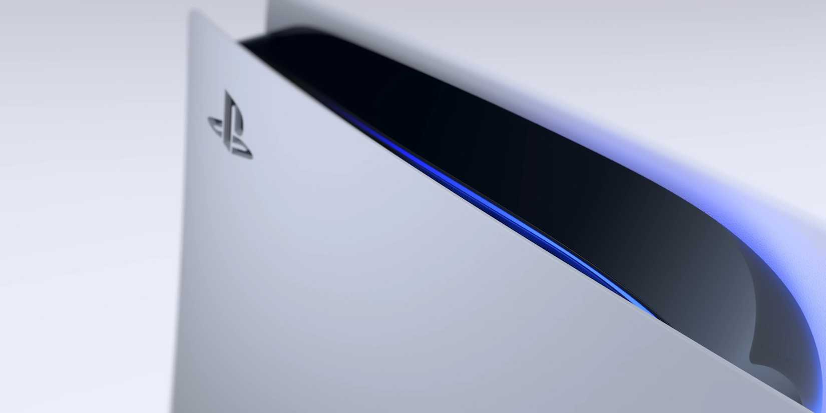 The PS5 against a white background.