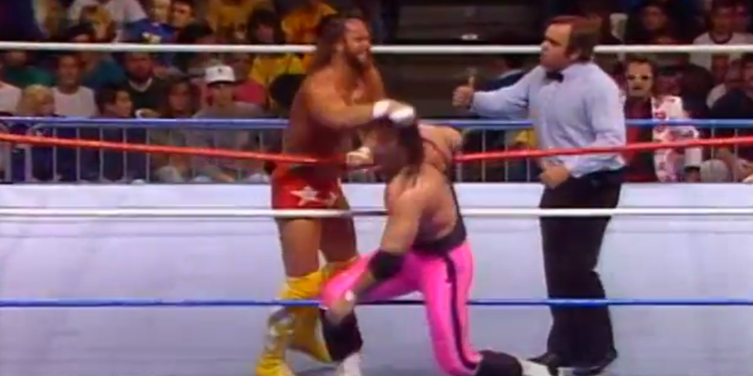 Randy Savage vs. Bret Hart