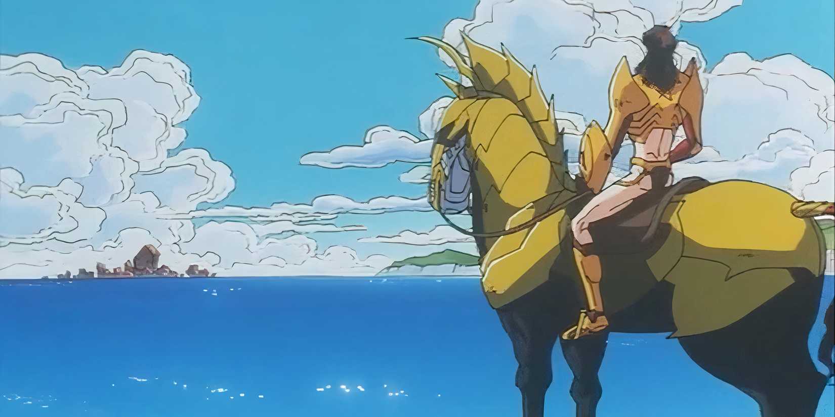 Reign the Conqueror Alexander on horseback