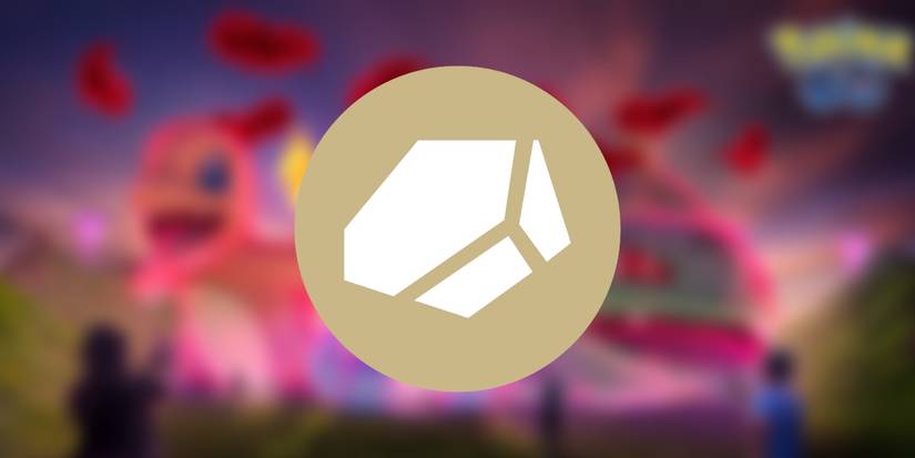 The logo for the Rock-type in Pokemon GO, which is a weakness of Dynamax Moltres