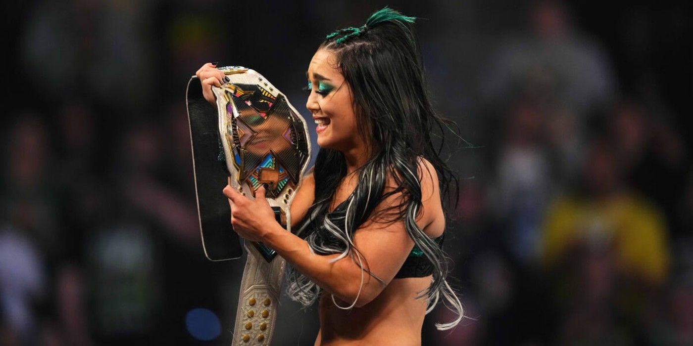 Roxanne Perez wins her second NXT Women&rsquo;s Championship at WWE Stand and Deliver