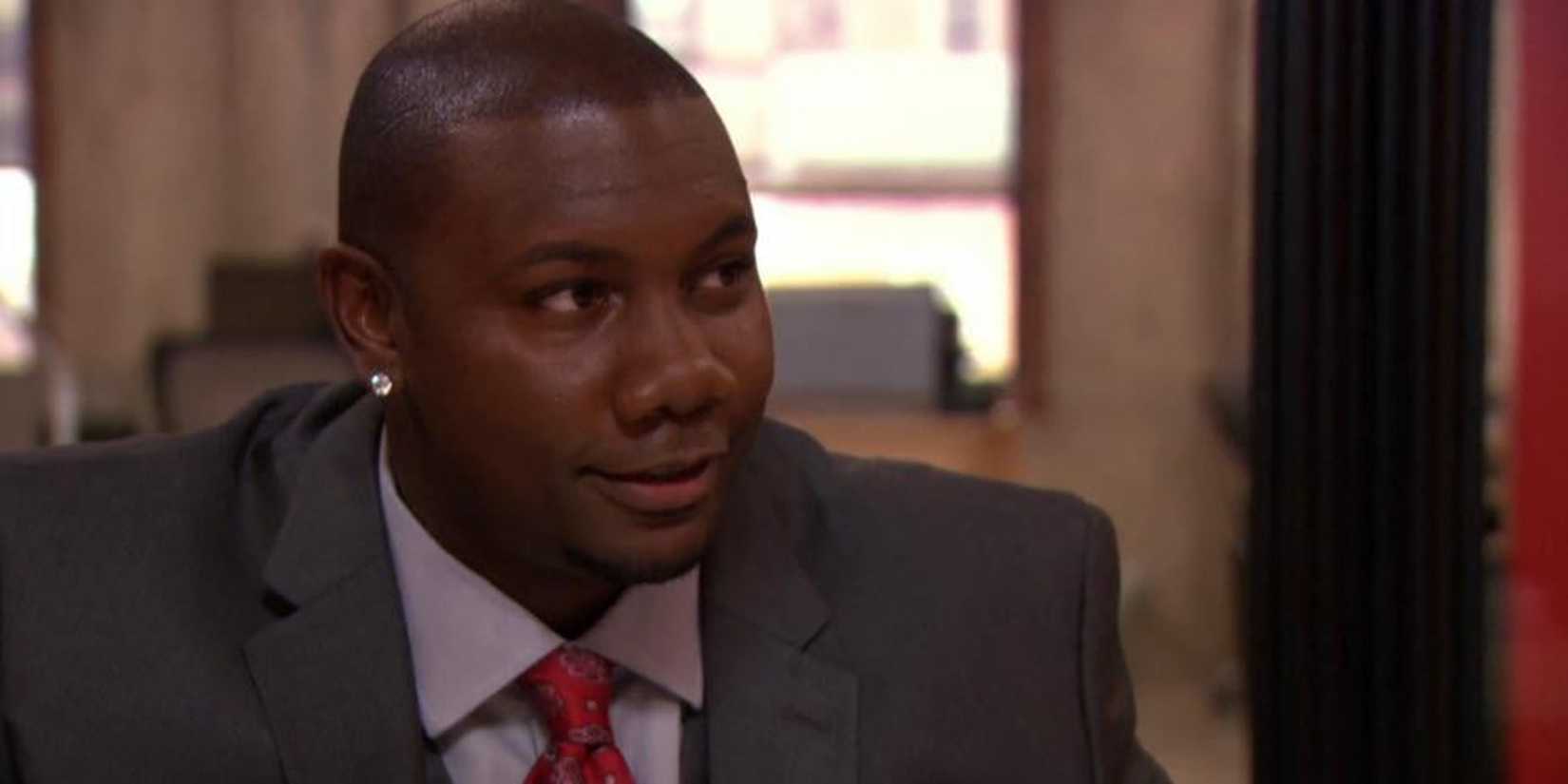Ryan Howard at Jim's office in The Office