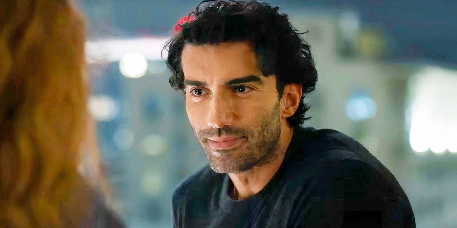 Ryle Kincaid (Justin Baldoni) smiling at Lily in It Ends With Us 